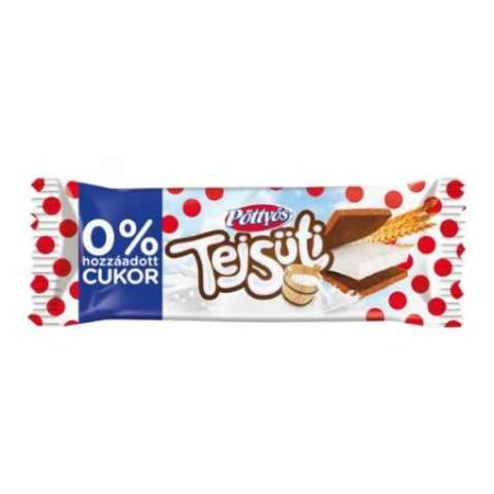 Pöttyös milkcake 0% added sugar 20g