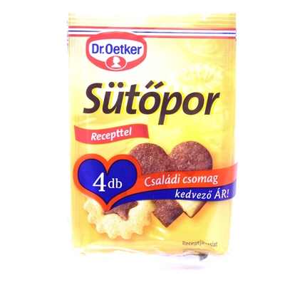 Baking Powder 4 X 12g