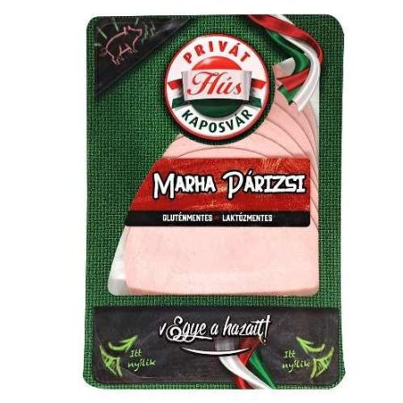 Beef parisiner sliced 100g