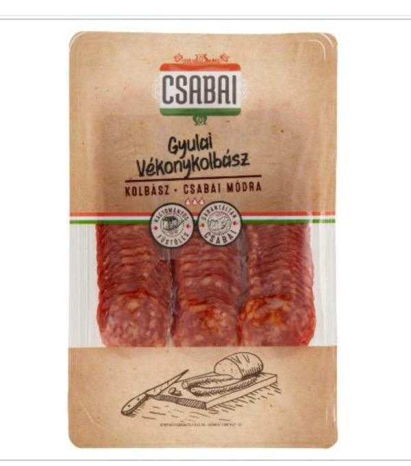 Gyulai paprika sausage slices 75g